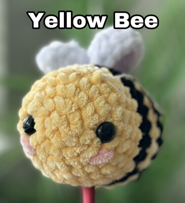 Bumble Bee amigurumi crochet, Bee, Plush Toy, Baby, Stuffed Toy - image1
